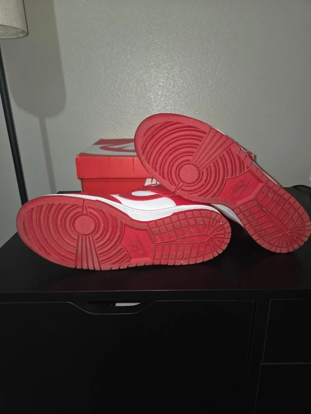 Nike Dunk Low SP St Johns University Red White Size 9.5